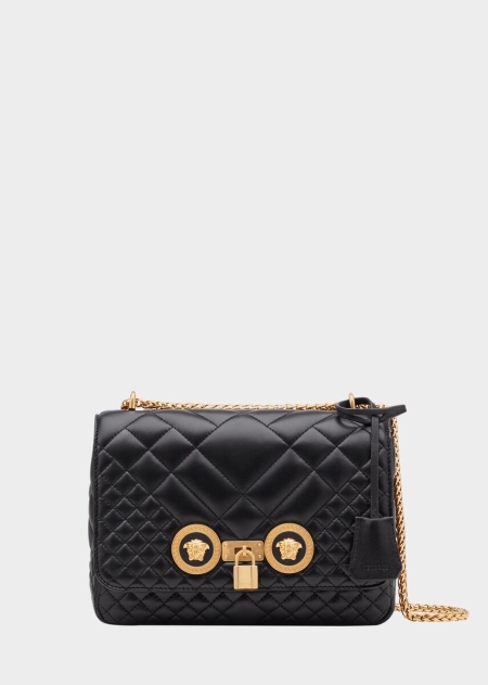 Versace Medium Quilted Icon Axelväska Dam - 629041LTJ